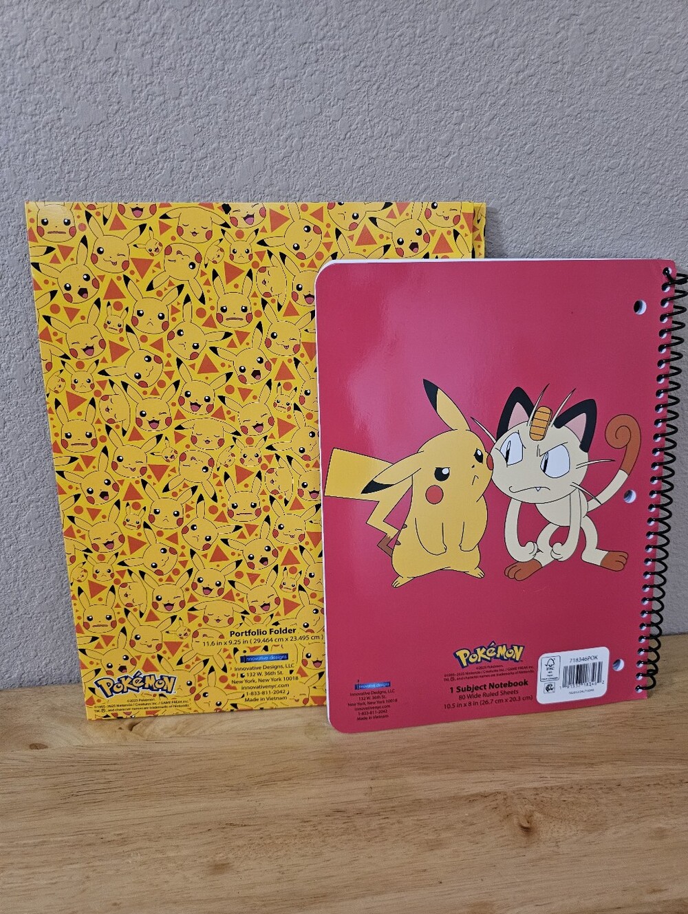 Pokemon Notebook & Folder Set - Picture 2 of 5